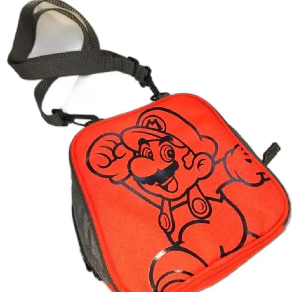 Super Mario Red & Black Nintendo‎ 3DS Gaming Case 8